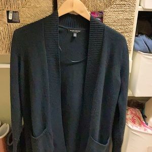 100% Cashmere Shawl Cardigan